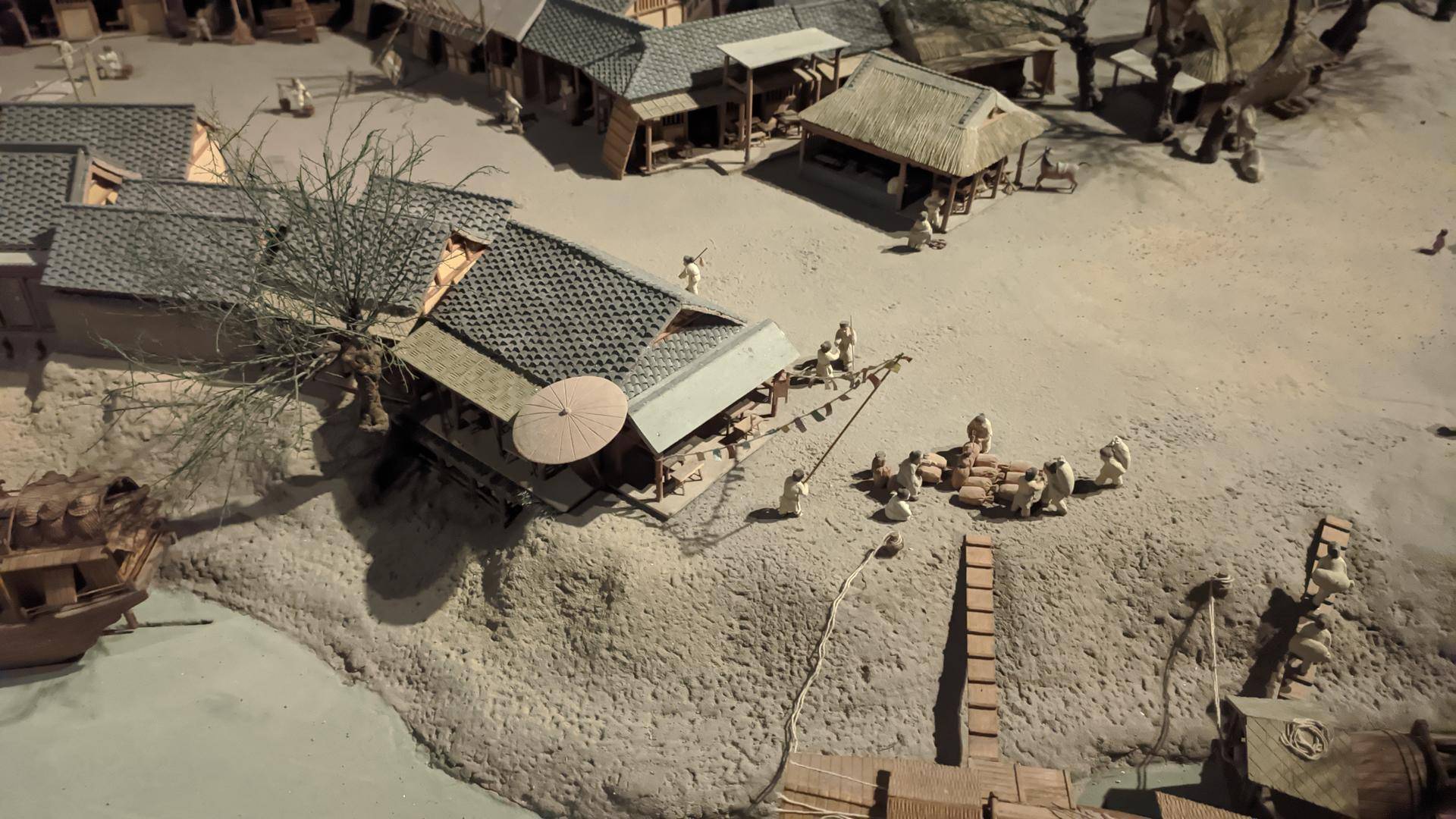 清明上河图模型局部
